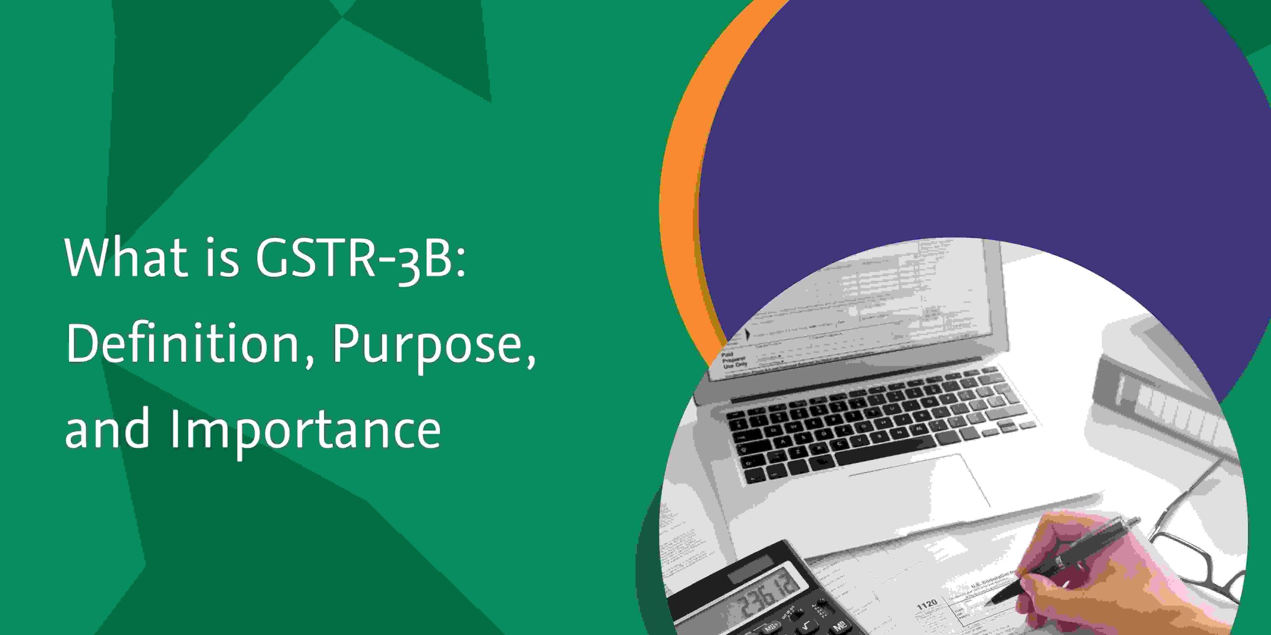 CaptainBiz: What is GSTR-3B