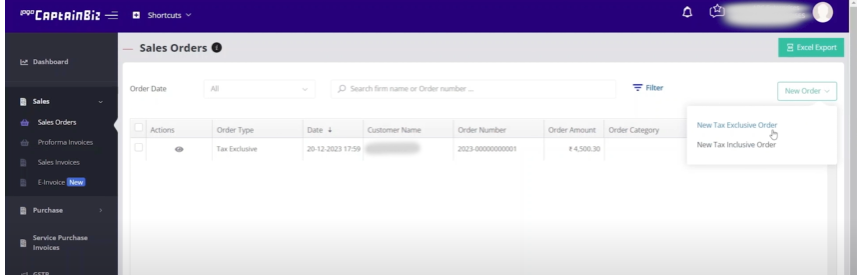 CaptainBiz: new_tax_exclusive_order
