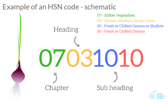 CaptainBiz: Example of HSN Code