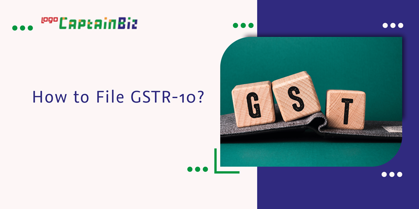 CaptainBiz: How to File GSTR-10?