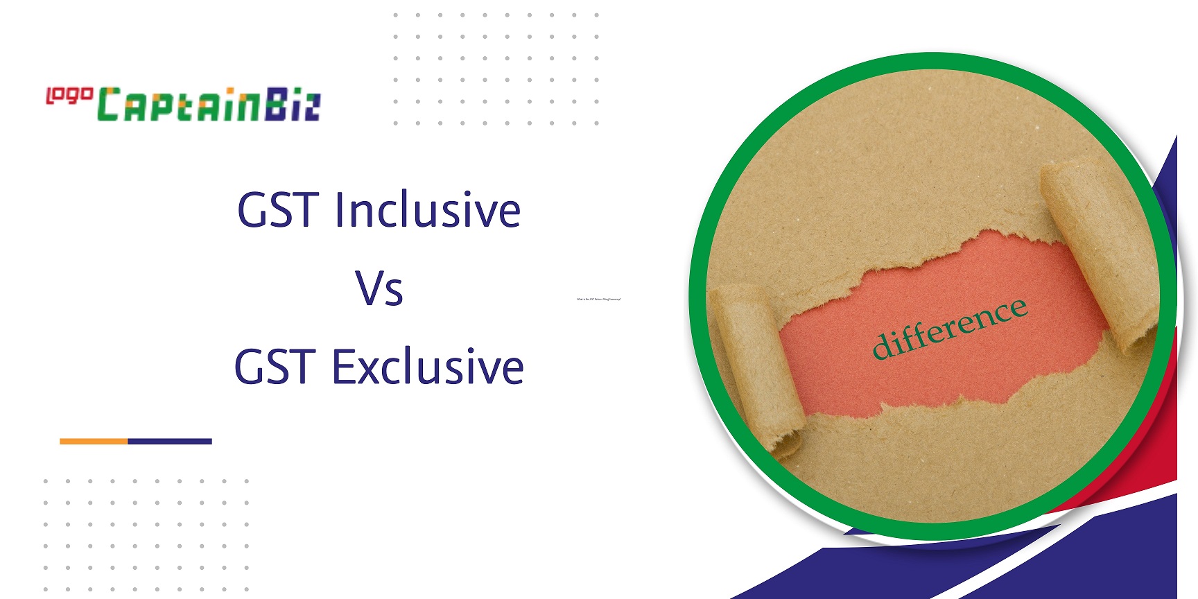 GST Inclusive vs Exclusive: Key Differences & Calculations