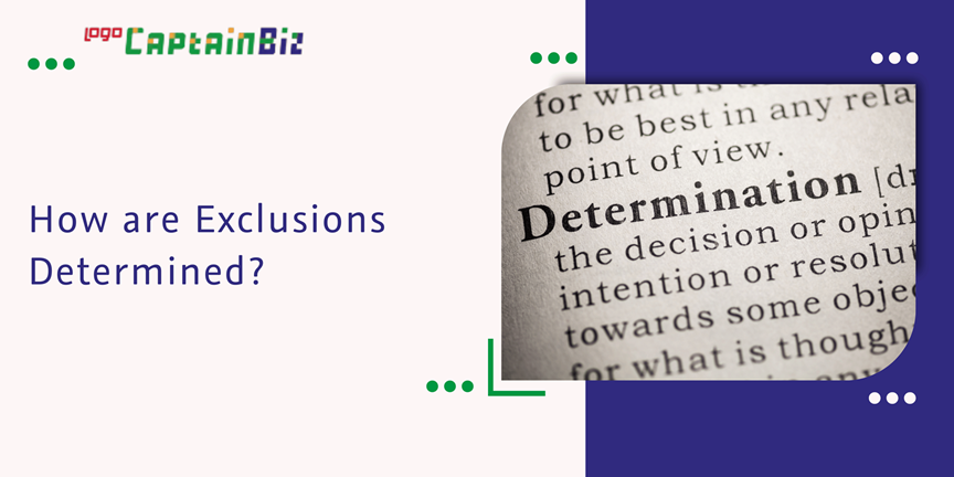 CaptainBiz: how are exclusions determined?