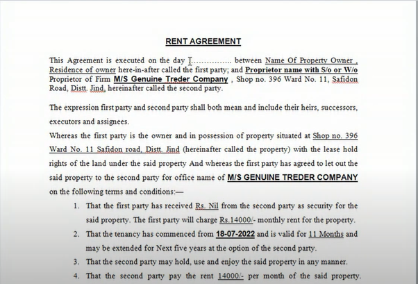 CaptainBiz: rent_agreement