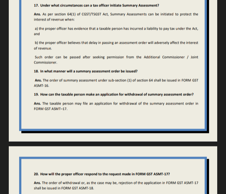 CaptainBiz: Understanding Form ASMT-17 withdrawal