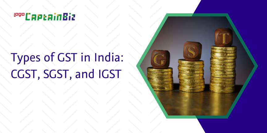 CaptainBiz: types of gst in India: cgst, sgst, and igst