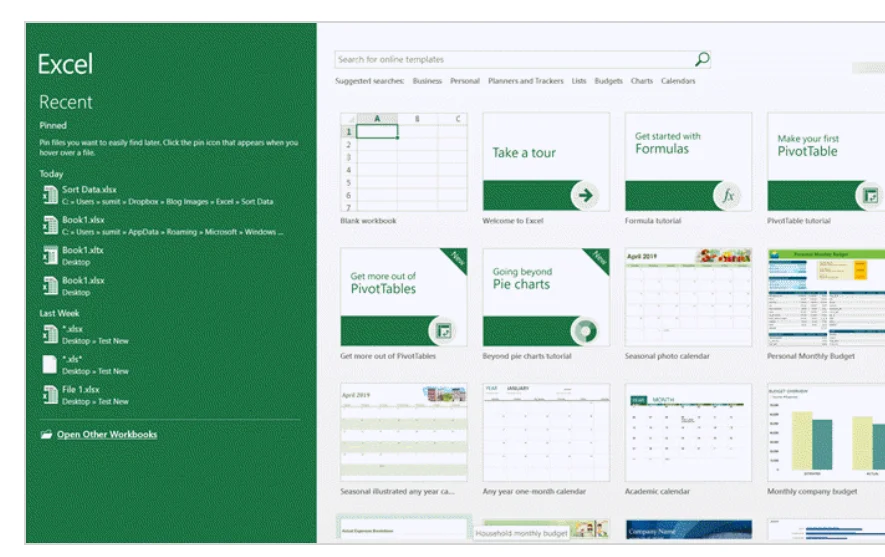 CaptainBiz: invoice creation from excel: step 1